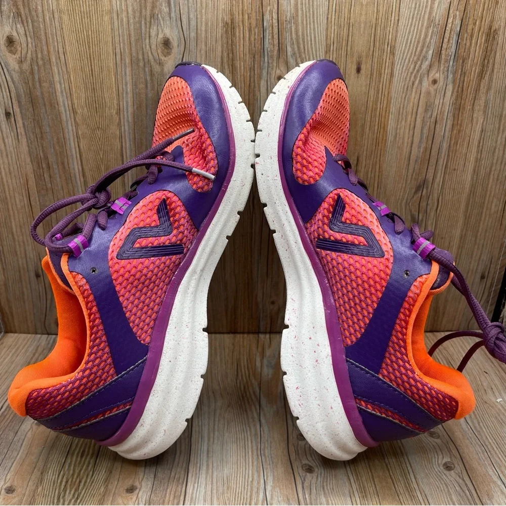 Vionic Orange and Purple Women's Athletic Sneakers